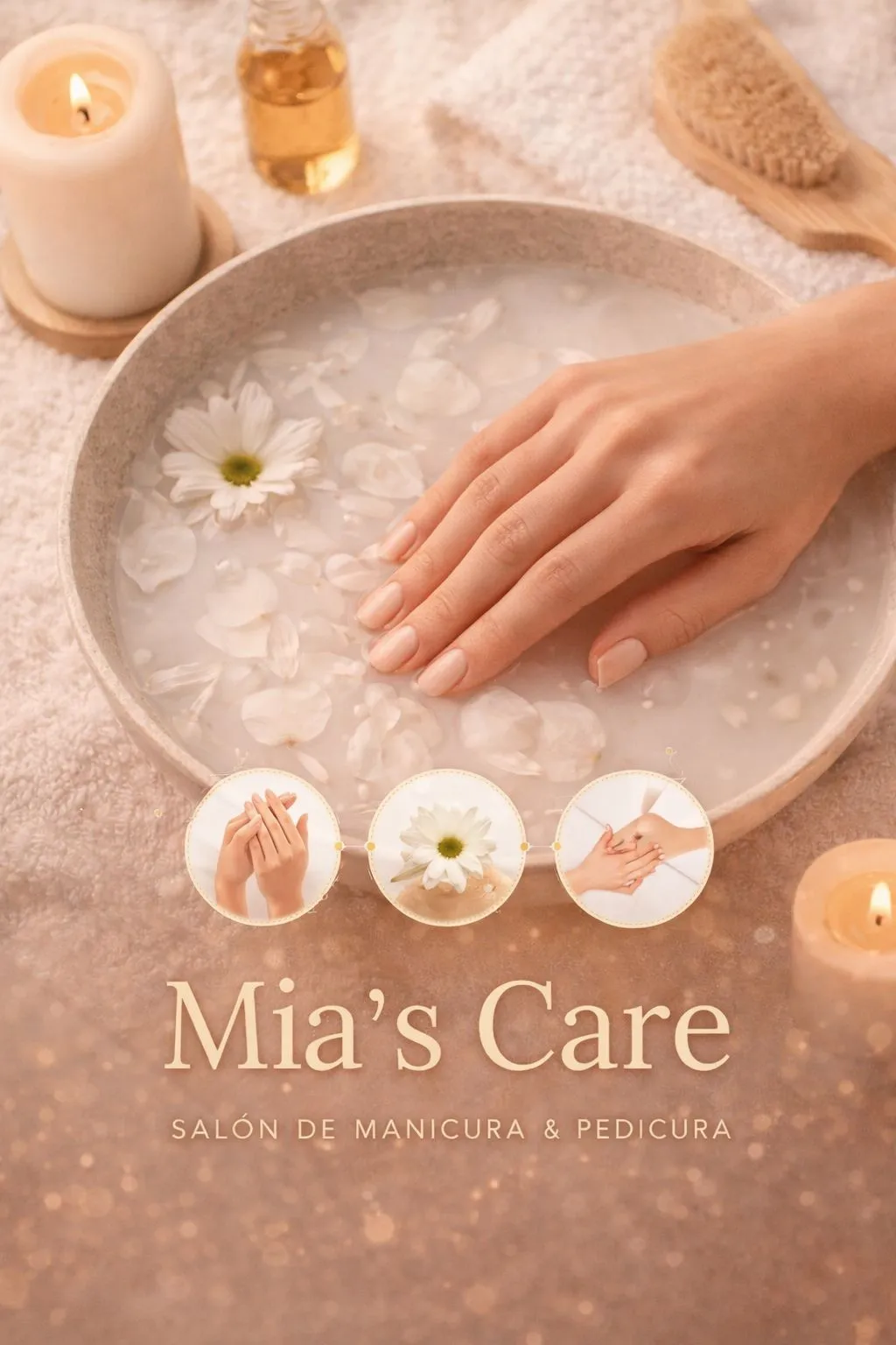 Manicura semipermanente profesional en Mia's Care, Madrid